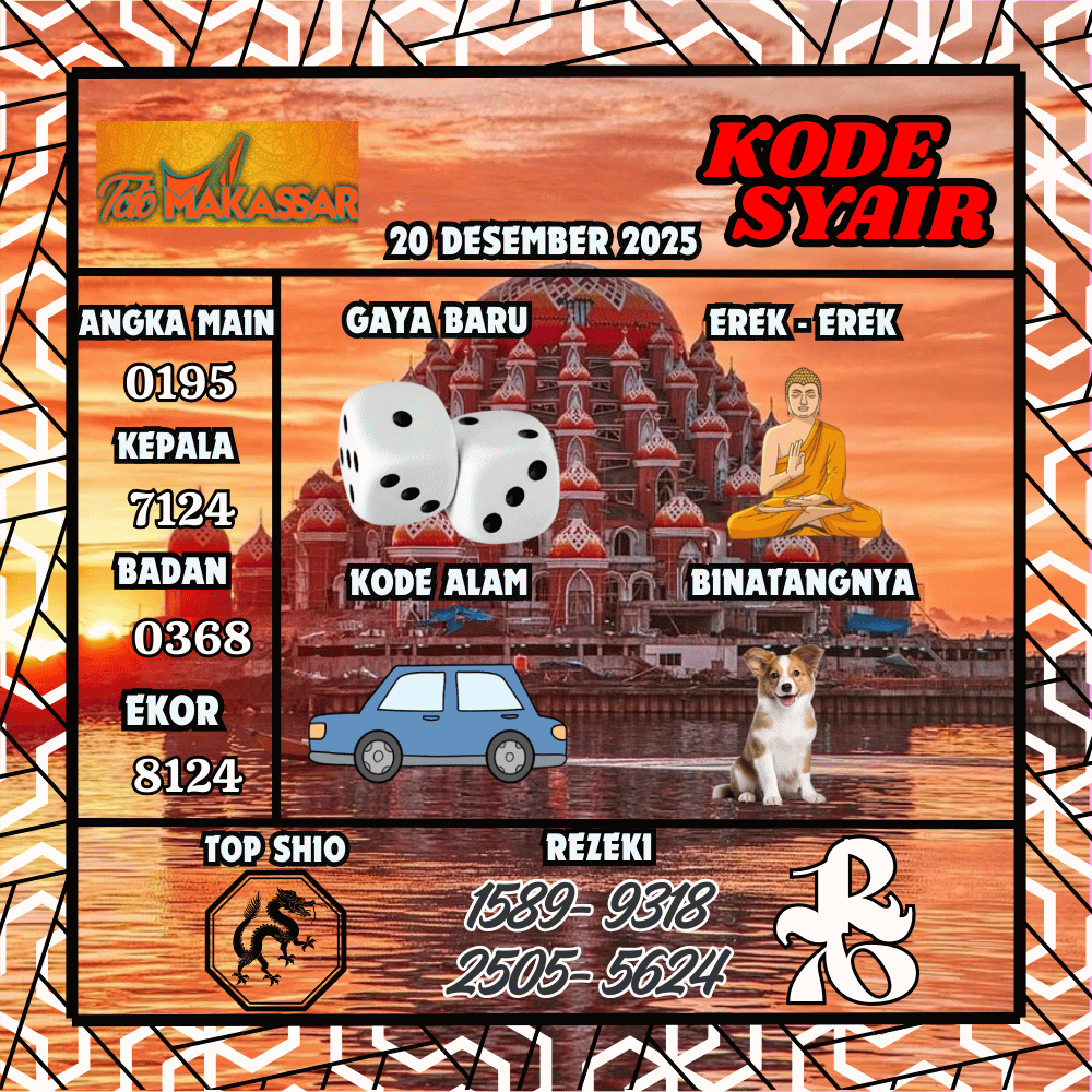 Kode Syair Makasar Pools - Desember Pools