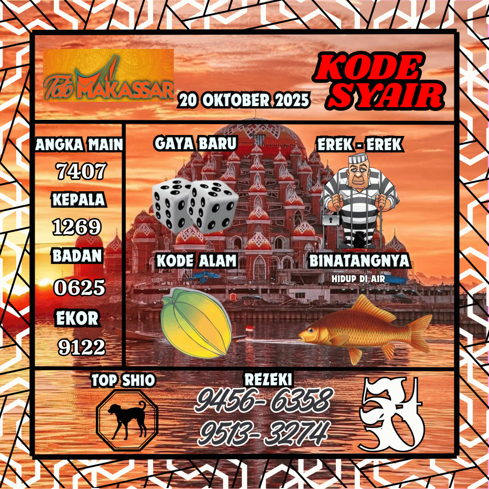 Kode Syair Makassar Pools - Oktober Pools