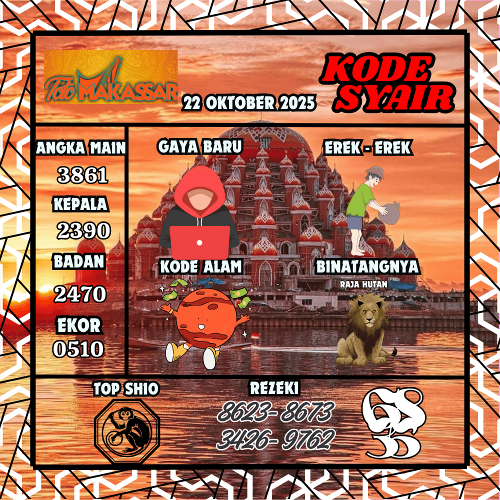 Kode Syair Makassar Pools - Oktober Pools