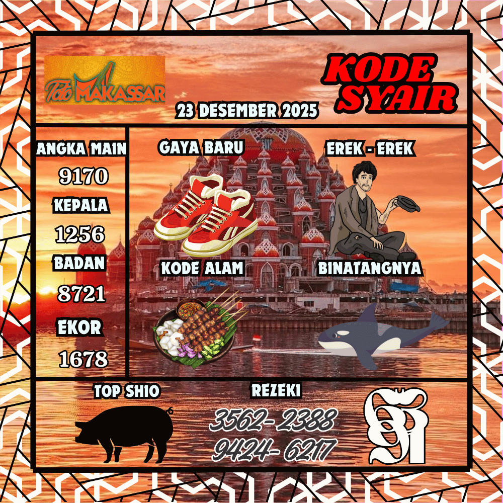 Kode Syair Makasar Pools - Desember Pools