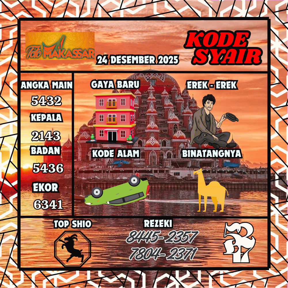 Kode Syair Makasar Pools - Desember Pools