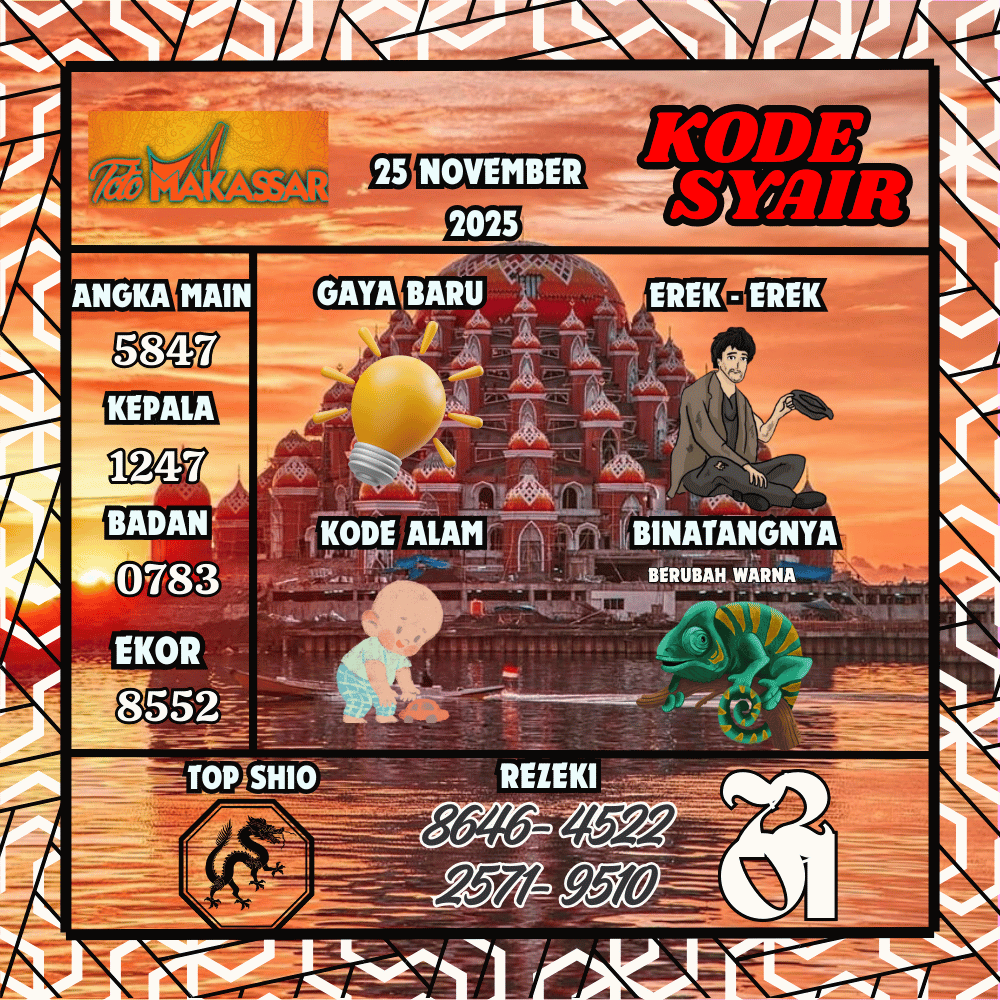 Kode Syair Makasar Pools - November Pools