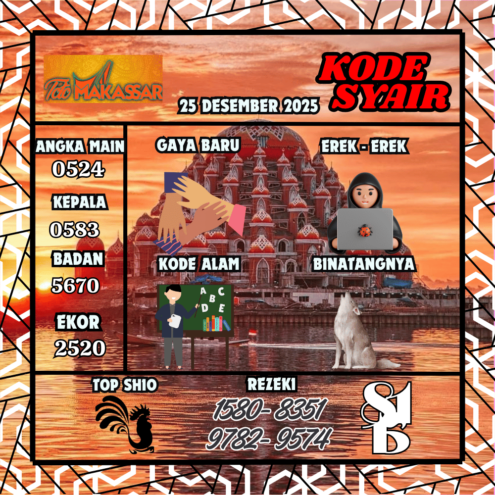 Kode Syair Makasar Pools - Desember Pools