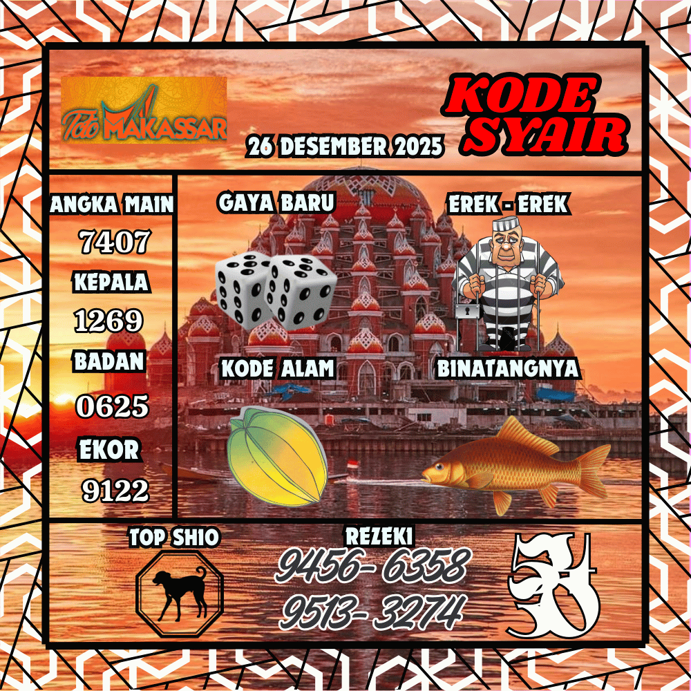 Kode Syair Makasar Pools - Desember Pools