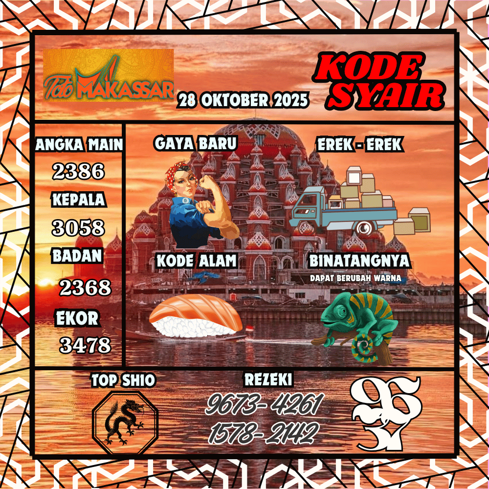 Kode Syair Makassar Pools - Oktober Pools