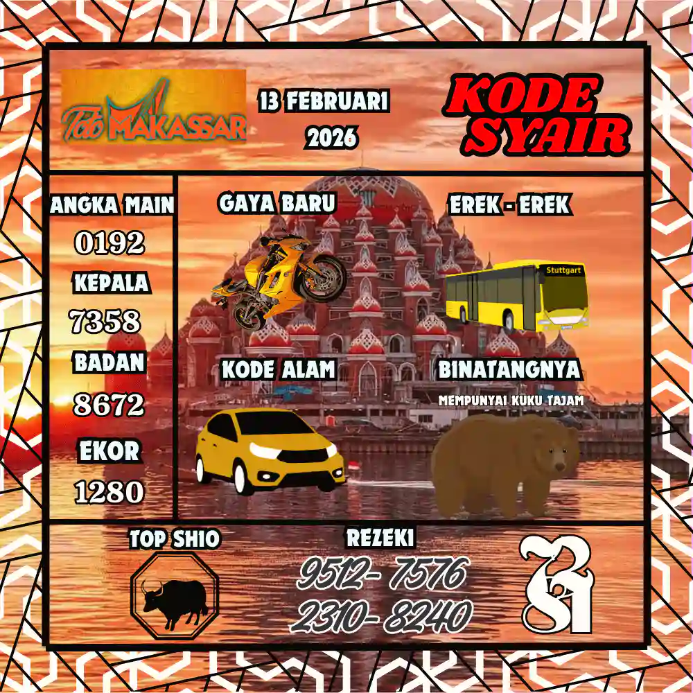 Kode Syair Makasar Pools Februari 2026