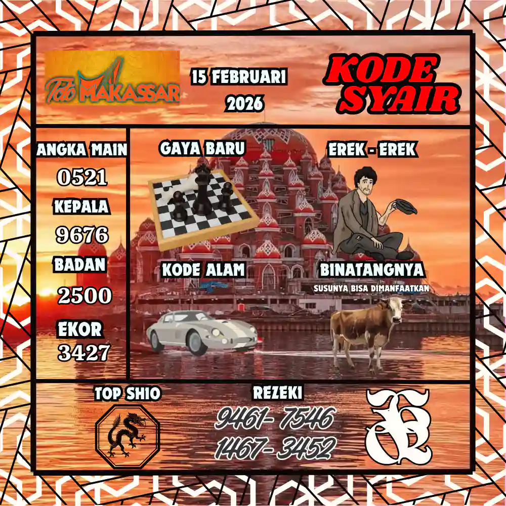 Kode Syair Makasar Pools Februari 2026