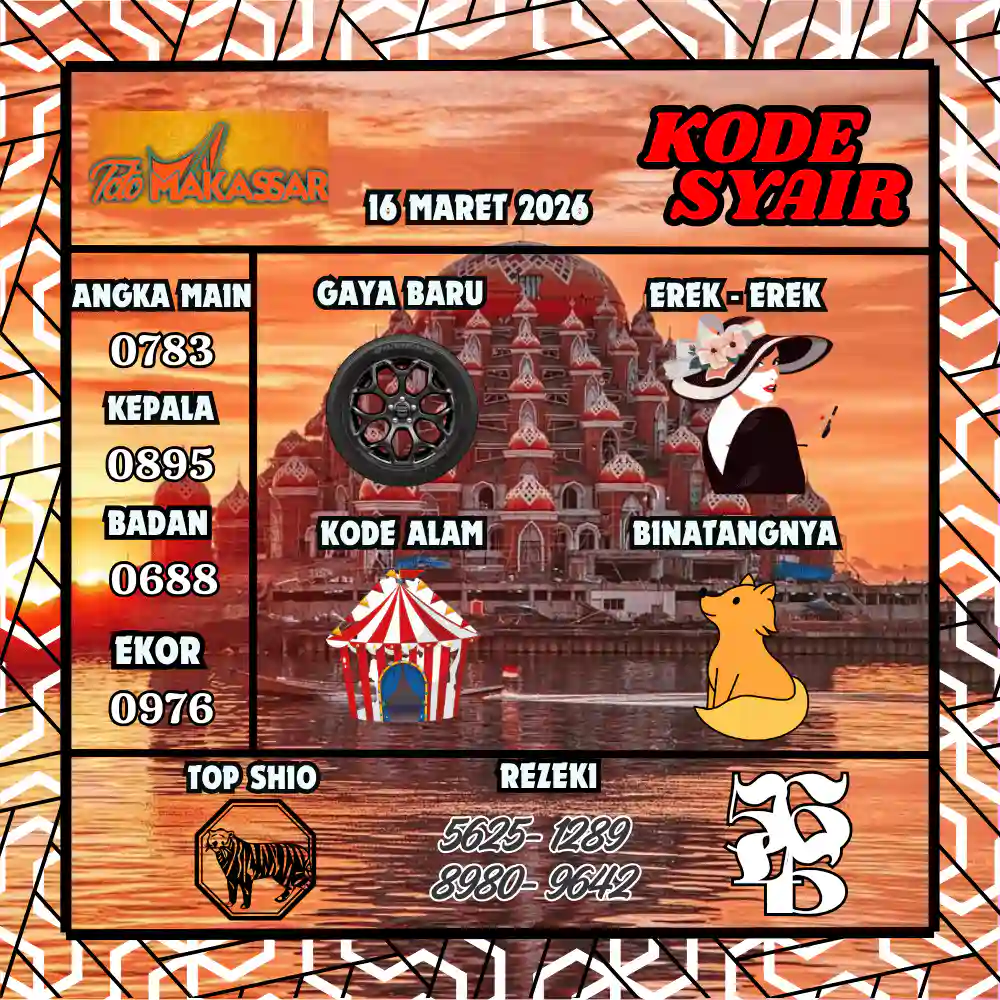 Kode Syair Makasar Pools Maret 2026
