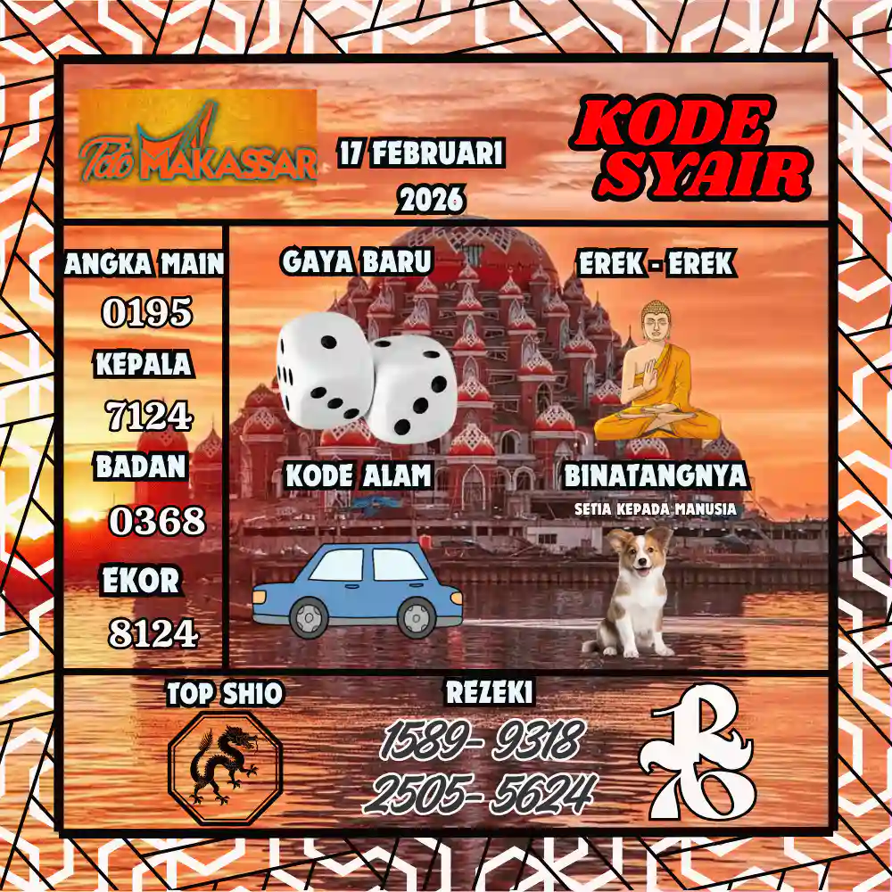 Kode Syair Makasar Pools Februari 2026