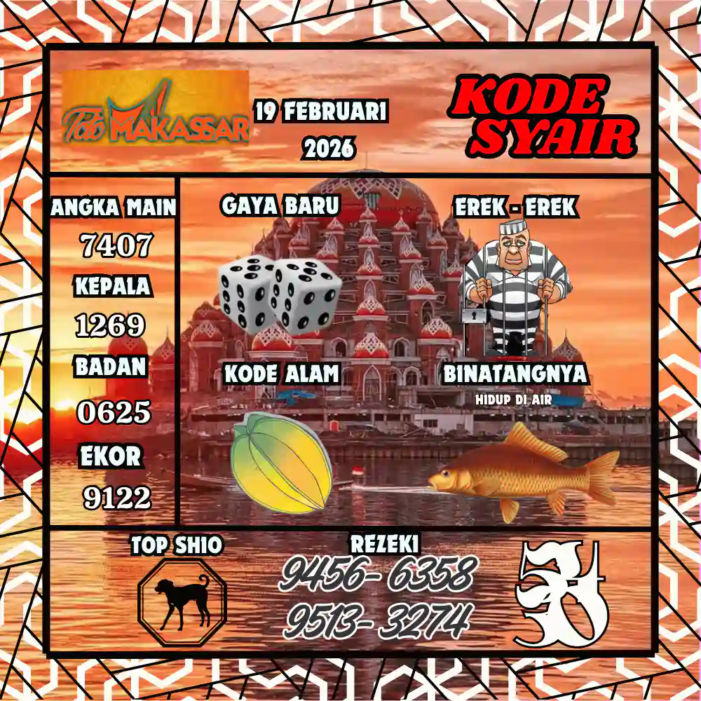 Kode Syair Makasar Pools Februari 2026