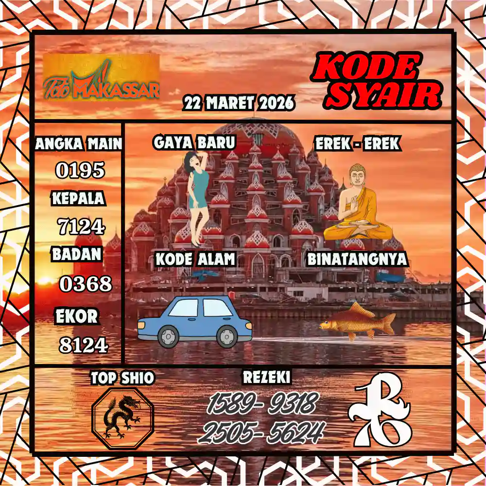 Kode Syair Makasar Pools Maret 2026