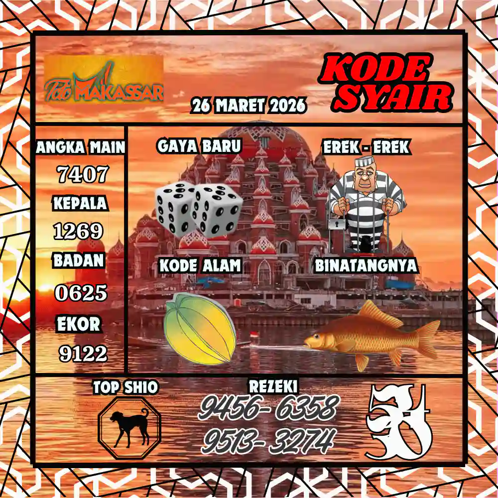 Kode Syair Makasar Pools Maret 2026