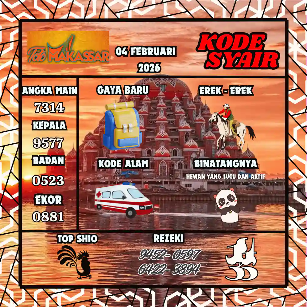 Kode Syair Makasar Pools Februari 2026