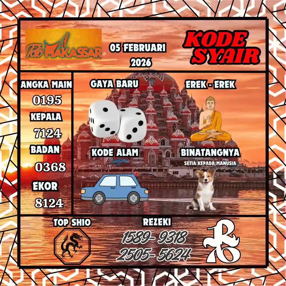 Kode Syair Makasar Pools Februari 2026