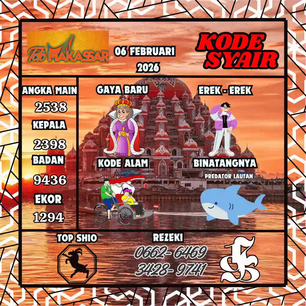 Kode Syair Makasar Pools Februari 2026