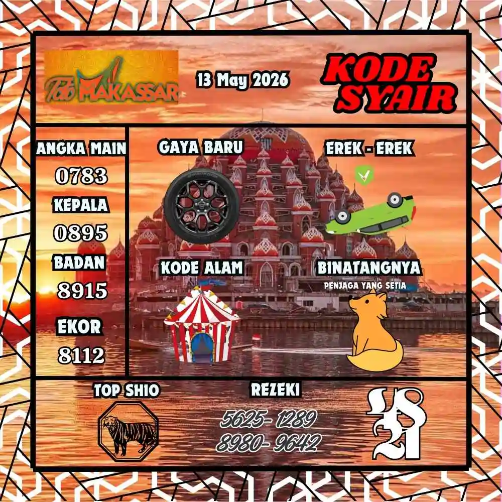 Kode Syair Makasar Pools Mei 2026

