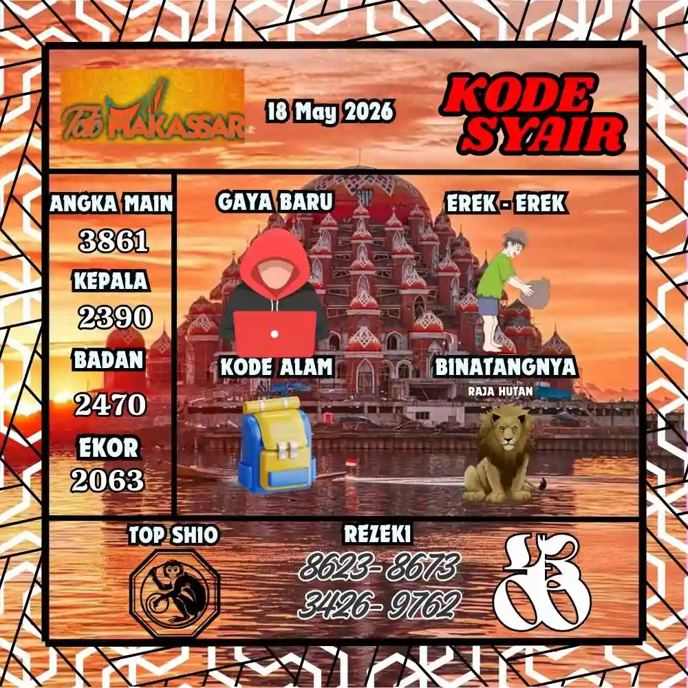 Kode Syair Makasar Pools Mei 2026
