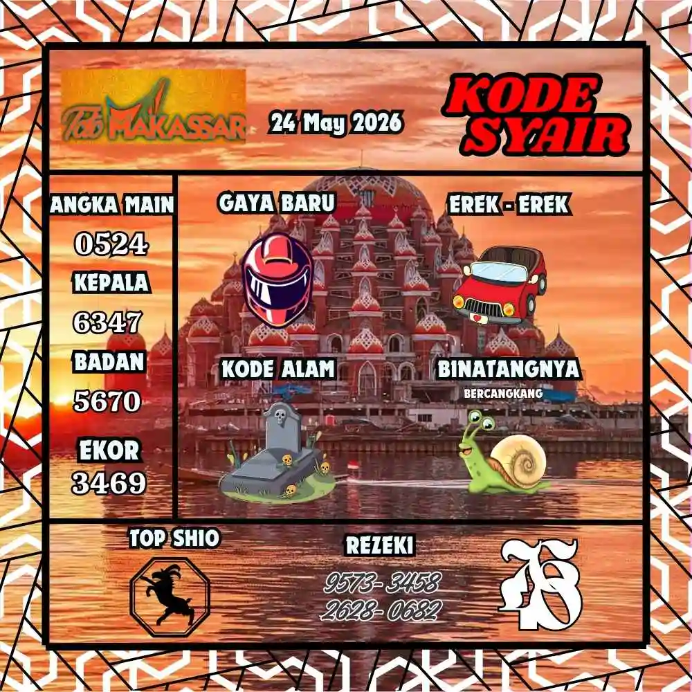 Kode Syair Makasar Pools Mei 2026
