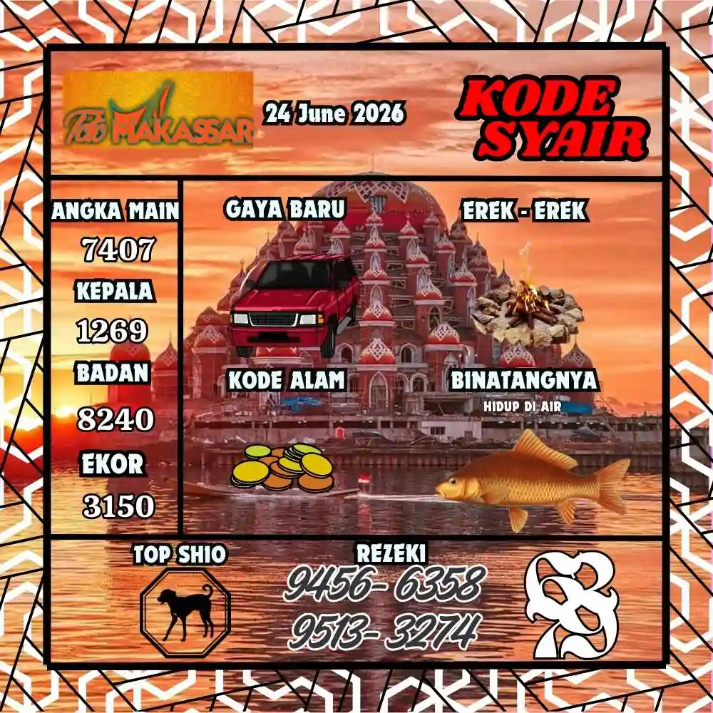 Kode Syair Makasar Pools Juni 2026

