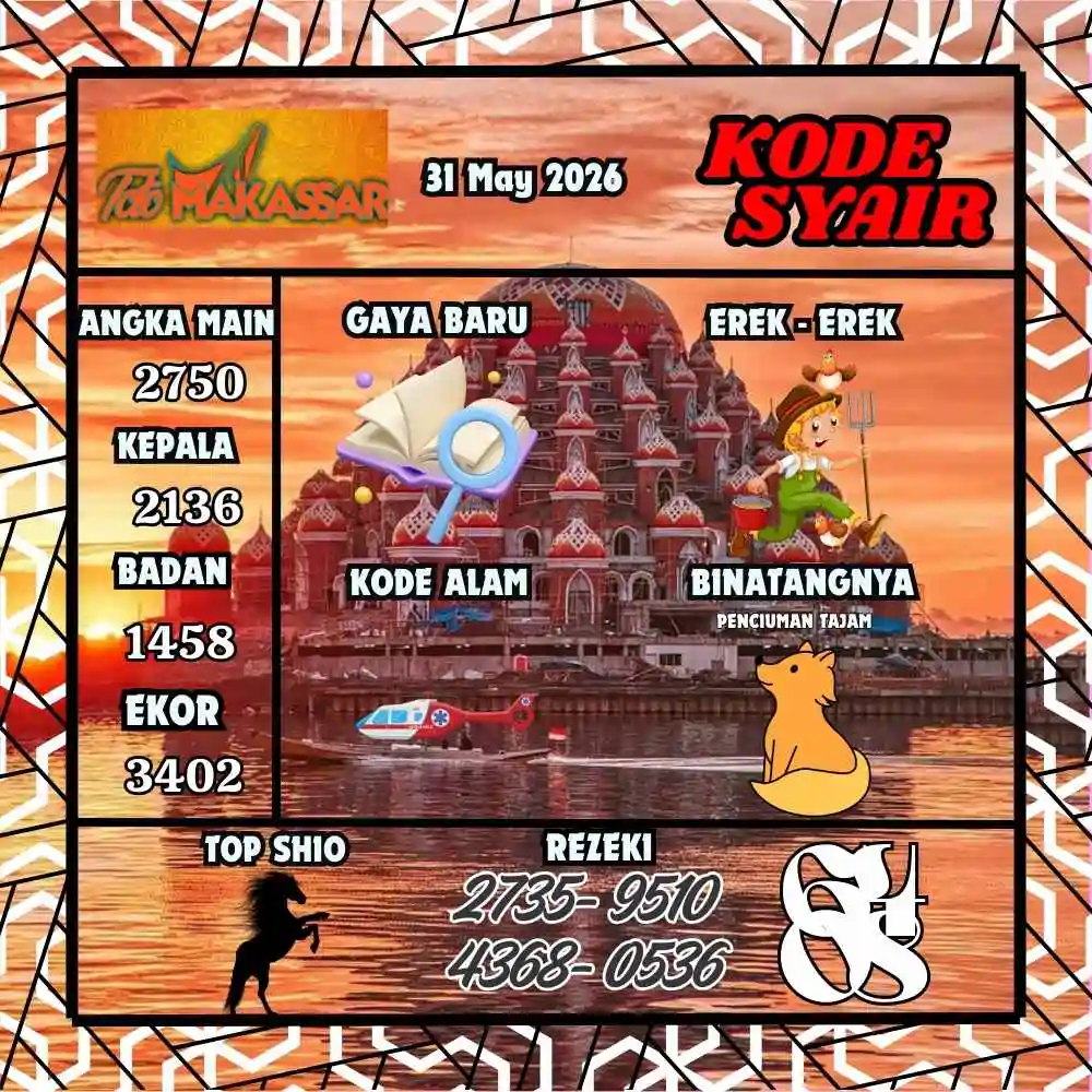 Kode Syair Makasar Pools Mei 2026
