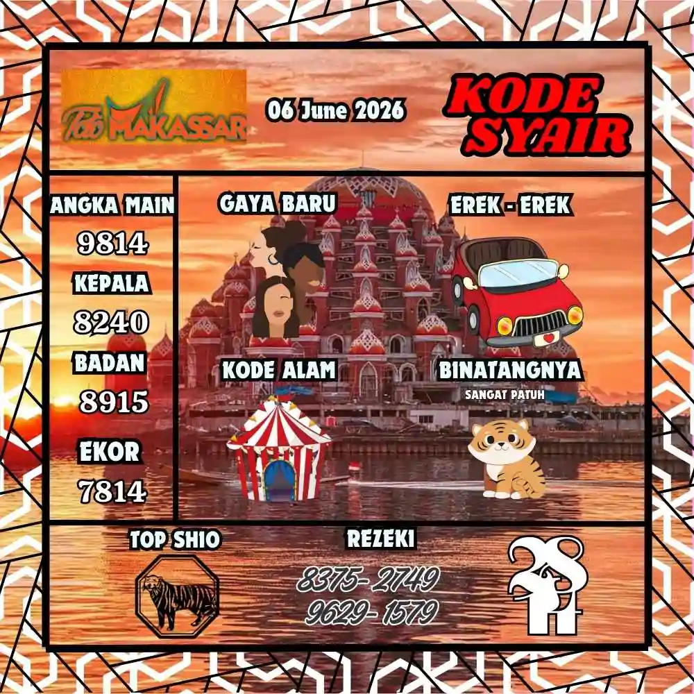 Kode Syair Makasar Pools Juni 2026