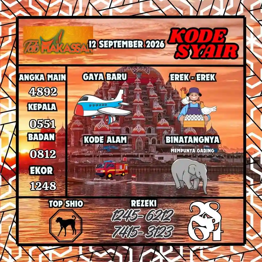 Kode Syair Makasar Pools September 2026